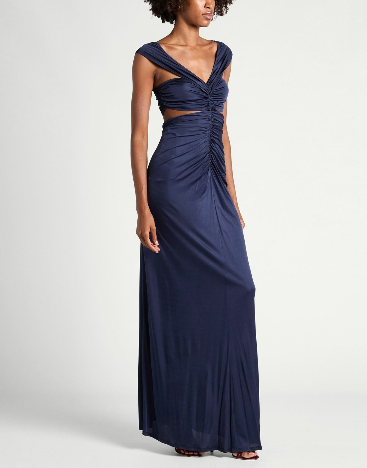 Atlein Womens Maxi dress in Navy