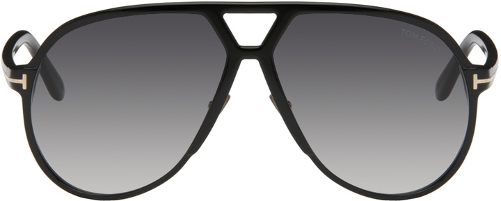 Photo: TOM FORD Black Bertrand Sunglasses