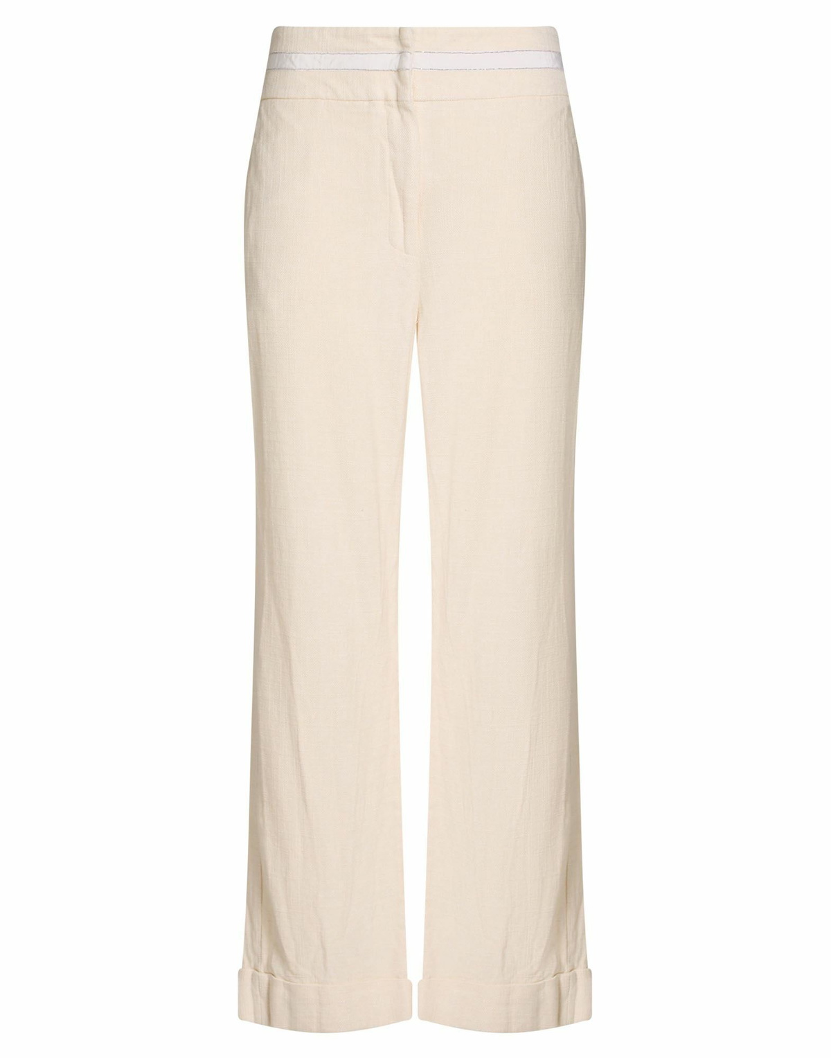 Peserico Womens Pants Cream
