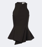 Magda Butrym Peplum wool top