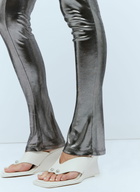 Blumarine Metallic Leggings