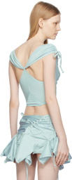 Emily Watson SSENSE Exclusive Blue Tankini Tank Top