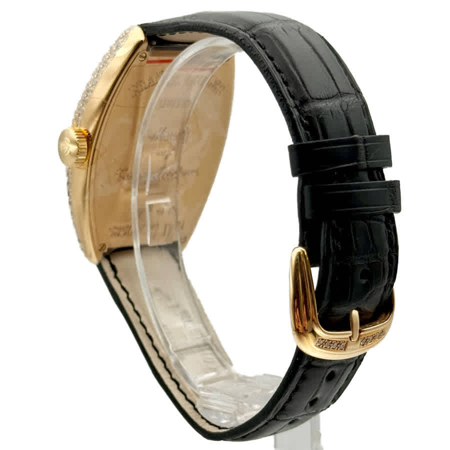 Franck Muller Cintree Curvex Crazy Hours Automatic Diamond Ladies Watch 5850 CH D CD-BLK