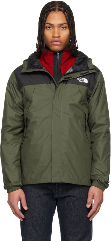 Photo: The North Face Green Antora Rain Jacket