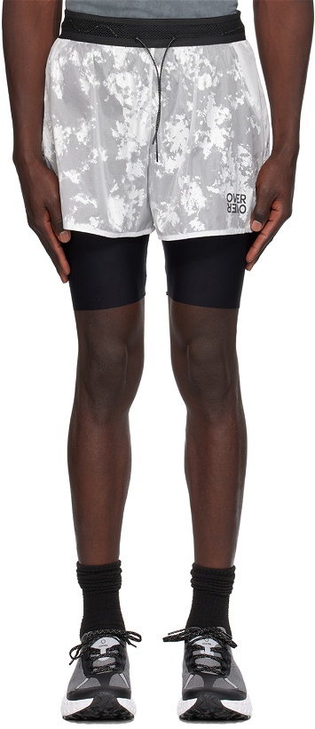 Photo: OVER OVER White 2 Layer Shorts