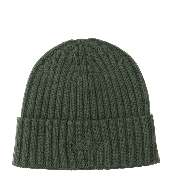 Photo: MC2 Saint Barth Wool Blend Beanie With Logo