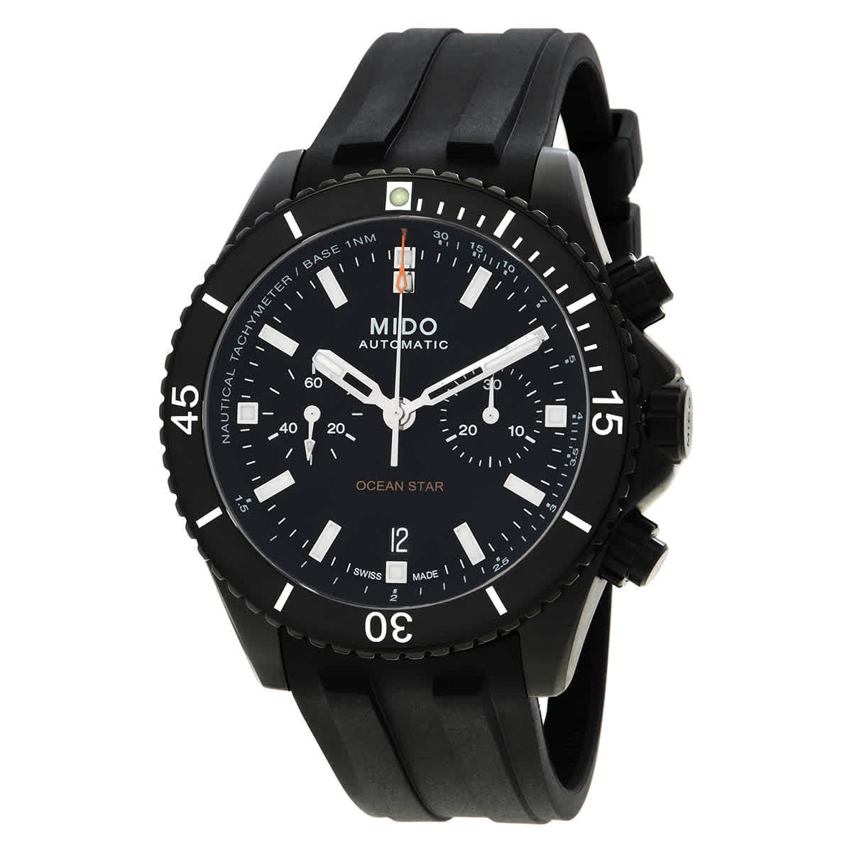Mido Ocean Star Chronograph Automatic Black Dial Mens Watch M0266273705100