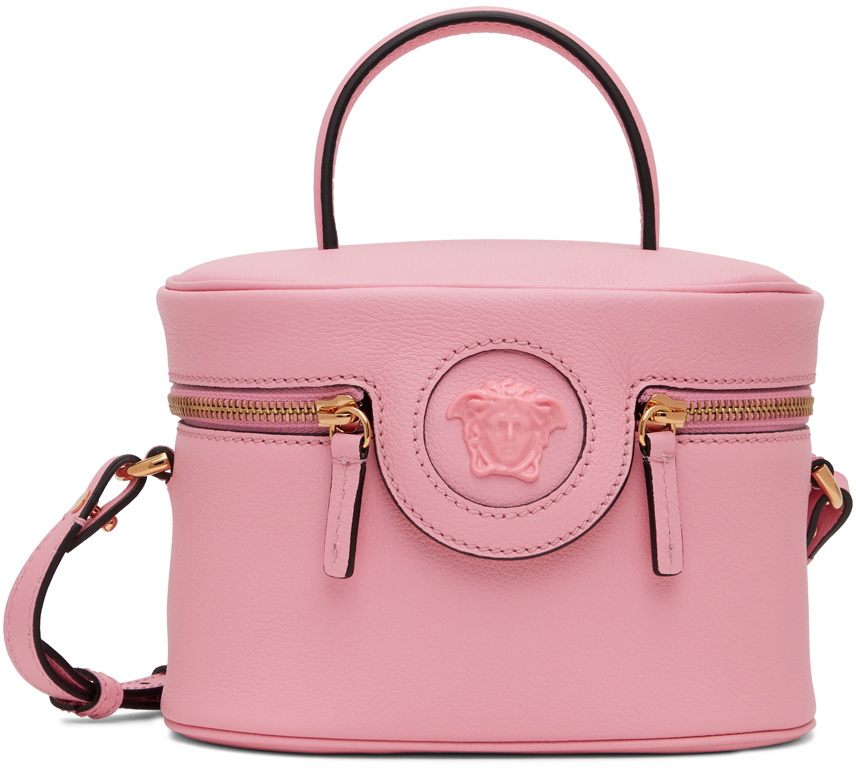 Versace Pink Medusa Mini Backpack, $1,895, SSENSE