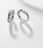 David Yurman Crossover® sterling silver hoop earrings