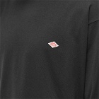 Danton Men's Long Sleeve Logo T-Shirt in Black