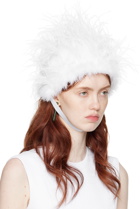 Nicklas Skovgaard SSENSE Exclusive White Cap #601 Beanie