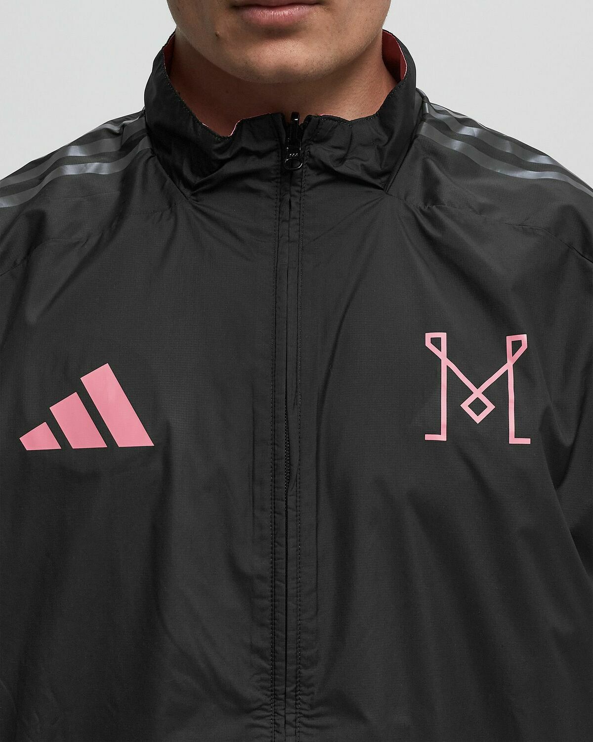 Adidas Inter Miami CF ANTHEM JACKET pink Mens Track Jacket
