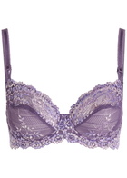Wacoal Embrace Embroidered Lace Underwired bra Purple