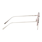 Gentle Monster Silver and Pink Jumping Jack Sunglasses