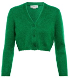 Victoria Beckham - Cropped wool-blend cardigan