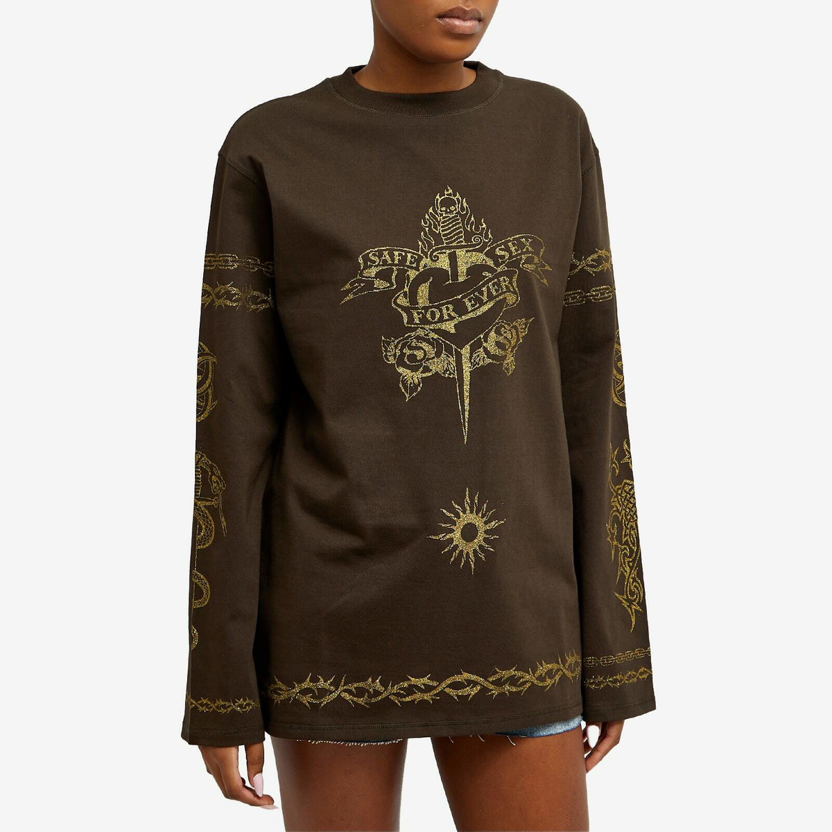 Jean Paul Gaultier グラフィック長袖Tシャツ 楽天市場】Jean Paul Gaultier（Tシャツ・カットソー｜トップス