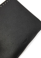 Valentino Garavani Rockstud-embellished Grained Leather Pouch - Black - One Size