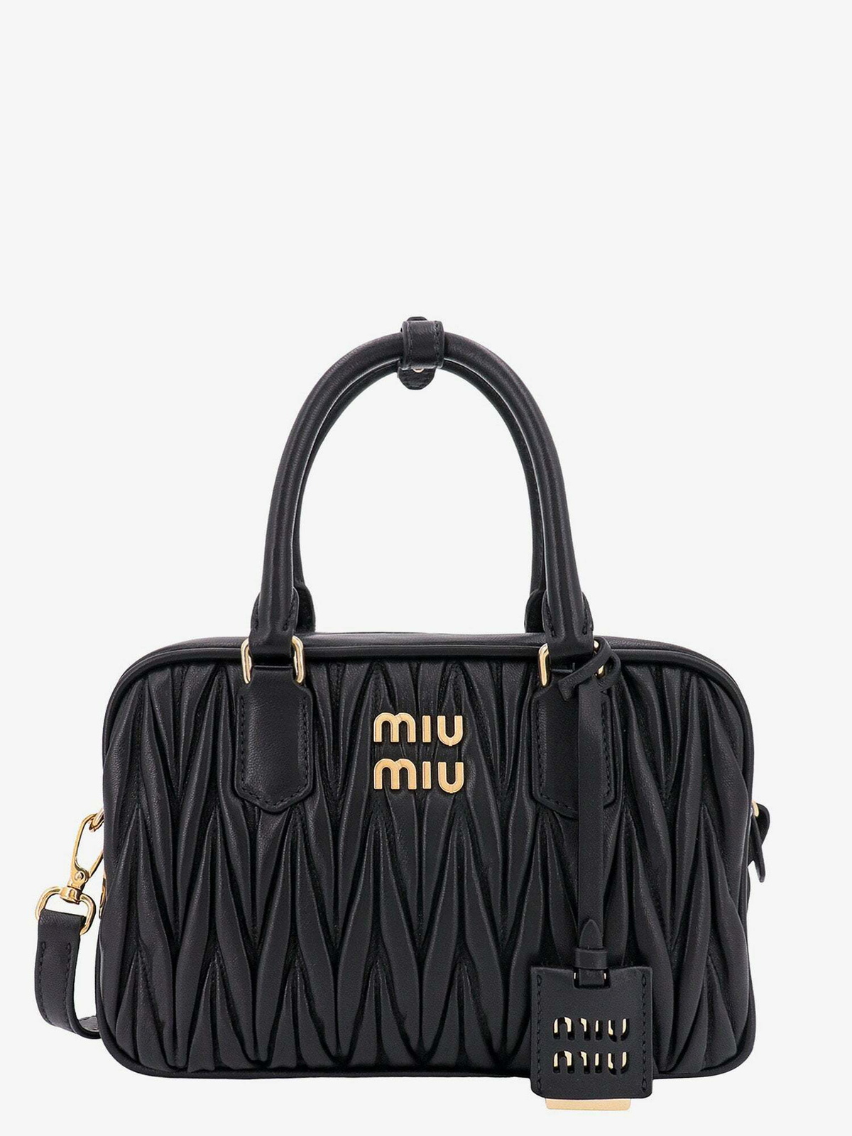 Miu Miu Handbag Black Womens Miu Miu
