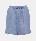 Loro Piana Perth linen Bermuda shorts