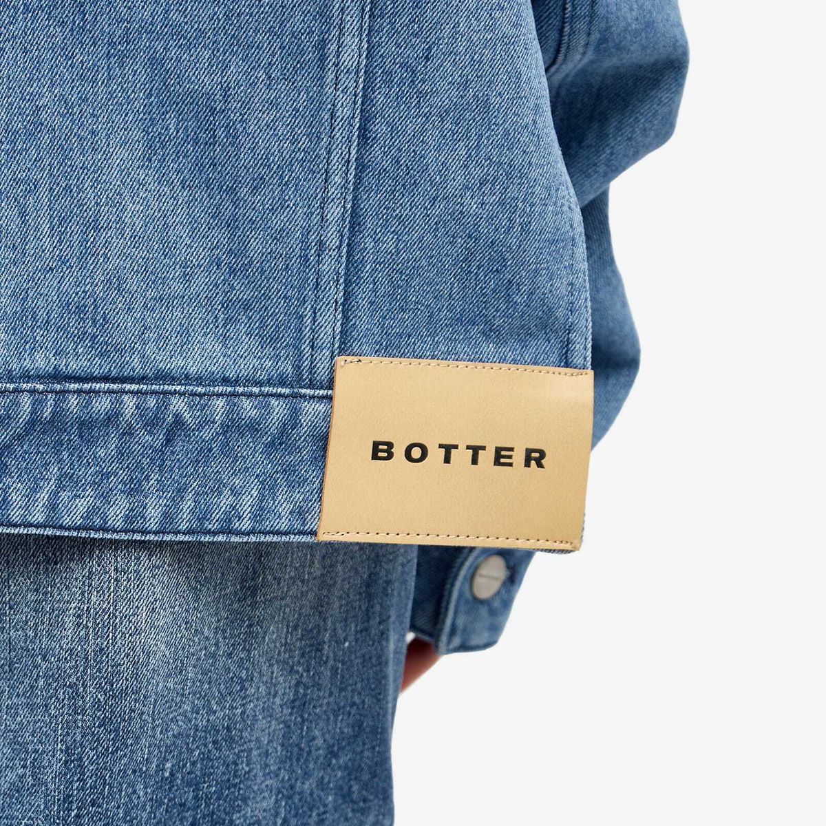 Botter Women's Upside Down Denim Jacket in Blue
