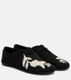 Loro Piana Floaty embroidered flats