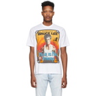 Dsquared2 White Bruce Lee Slouch Fit T-Shirt