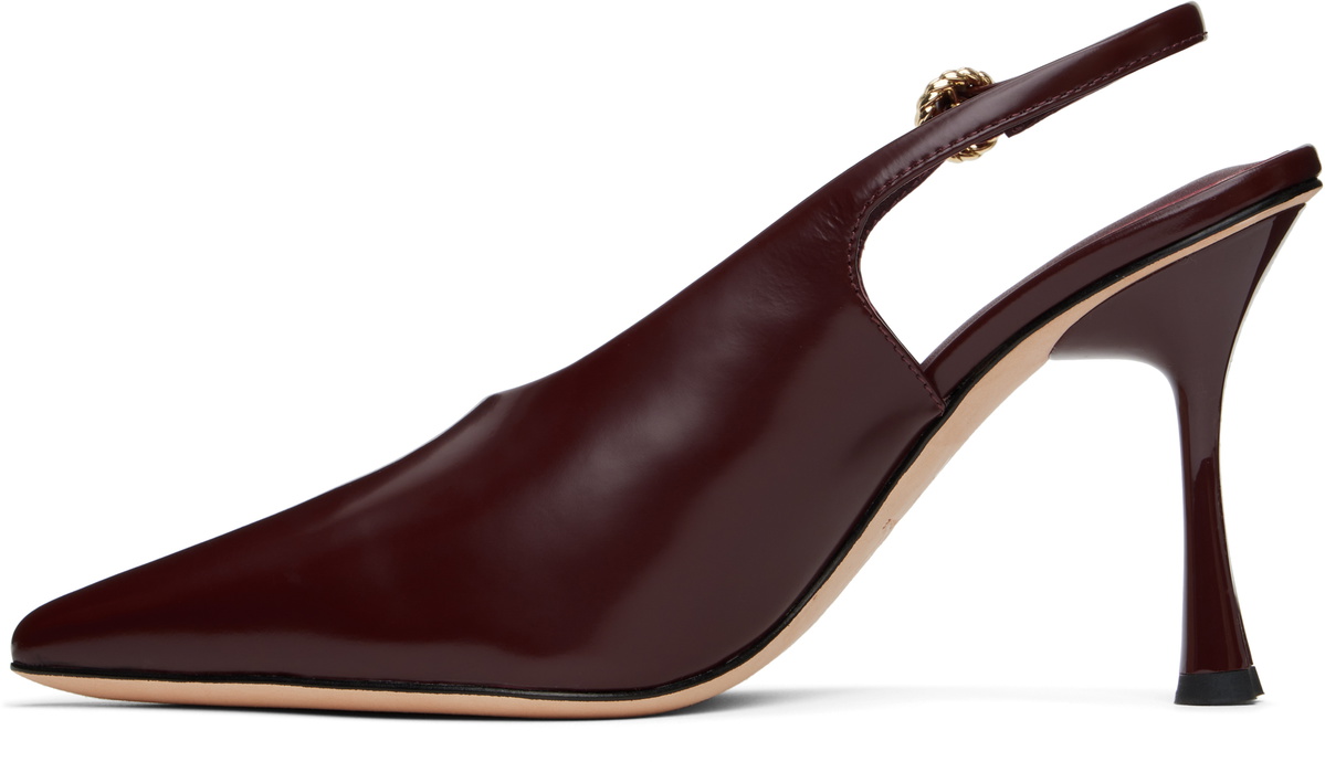 Studio Amelia Burgundy Halo 90 Heels