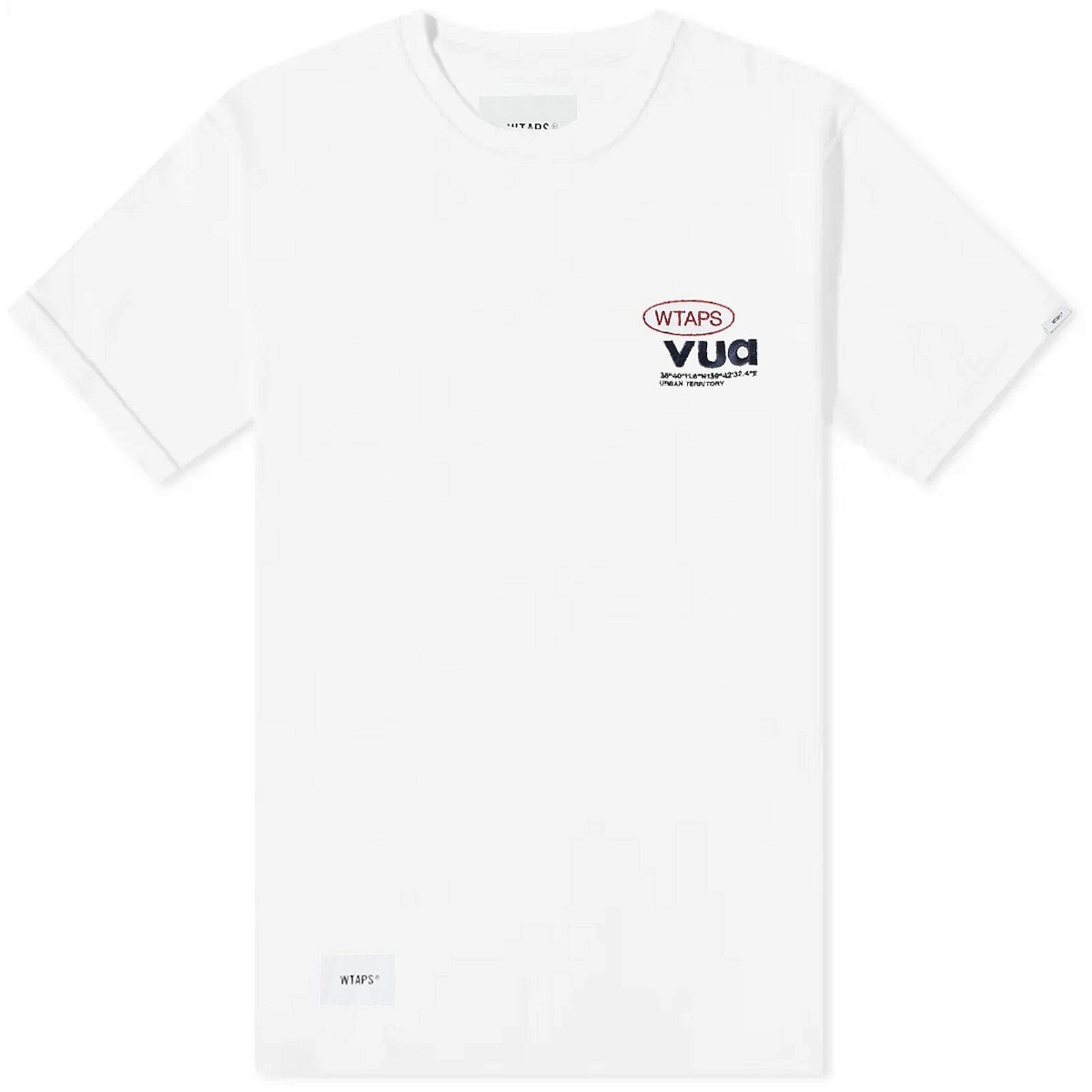 WTAPS - Logo-Embroidered Cotton-Jersey T-Shirt - White WTAPS