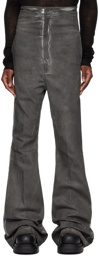 Rick Owens Gray Dirt Bolan Jeans