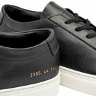 Common Projects Men's Original Achilles Low Contrast Sole Sneakers in Black