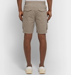 John Elliott - Cotton Cargo Shorts - Light brown