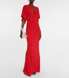 Norma Kamali Obie jersey maxi dress