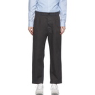 Comme des Garcons Homme Grey Garment-Dyed Chino Trousers