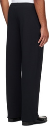 Marine Serre Black Moon Logo Fleece Sweatpants