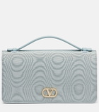 Valentino Garavani VLogo Signature Mini moiré clutch