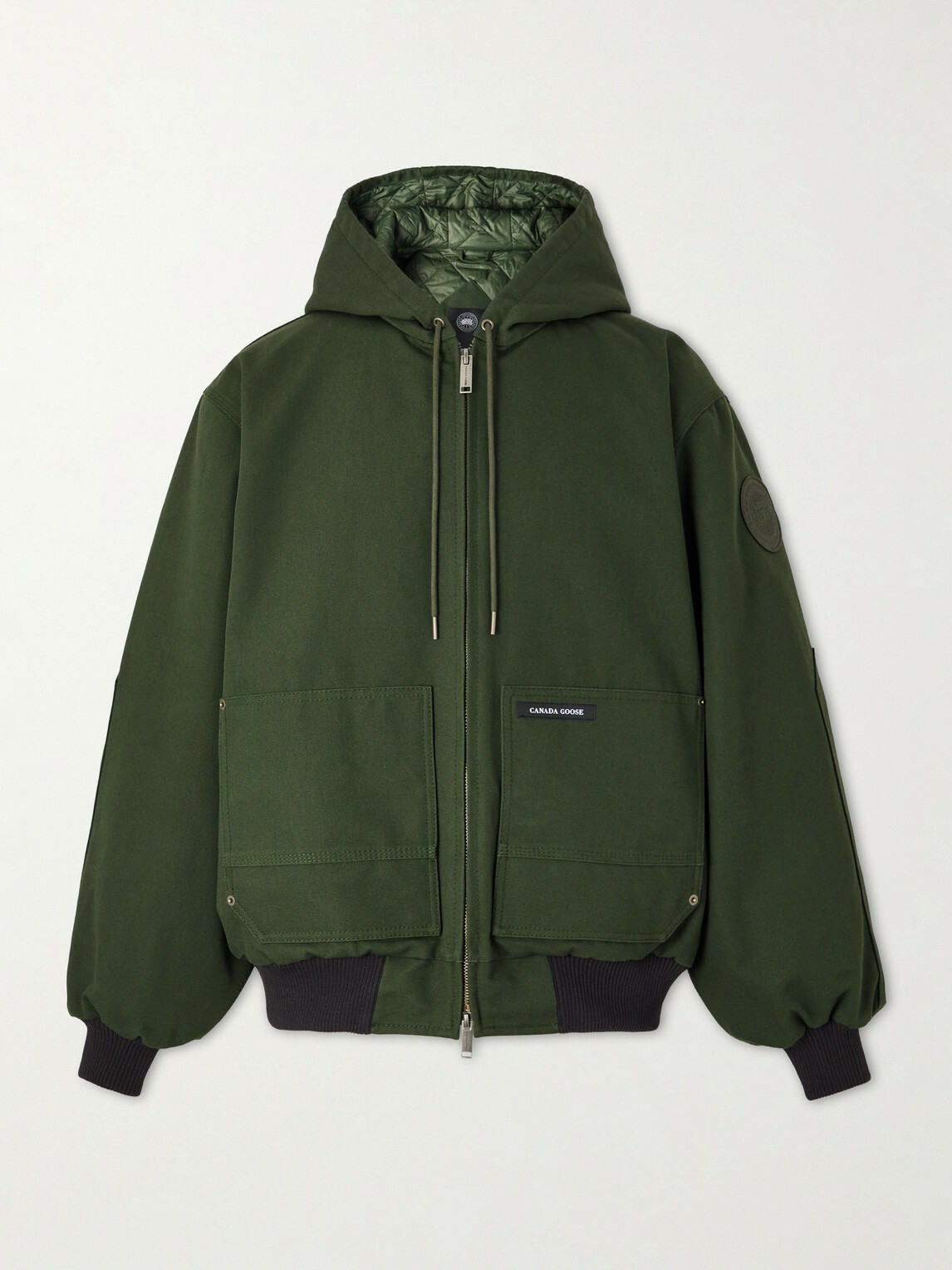 Canada Goose - Beaumont Cotton-Canvas Hooded Jacket - Green