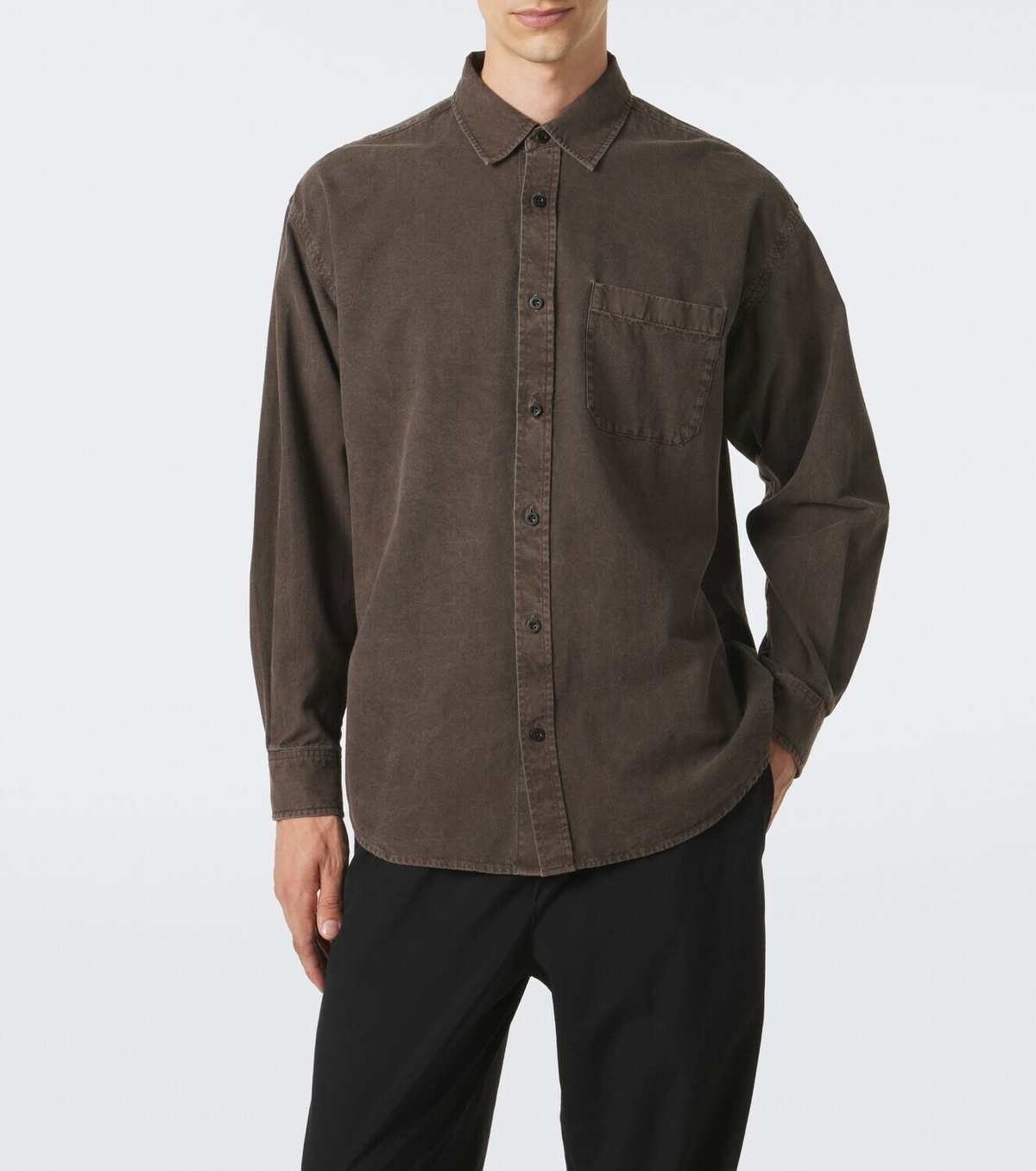 The Row Sadel denim shirt