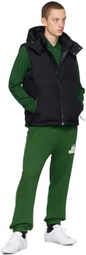 Lacoste Black Croc Down Vest