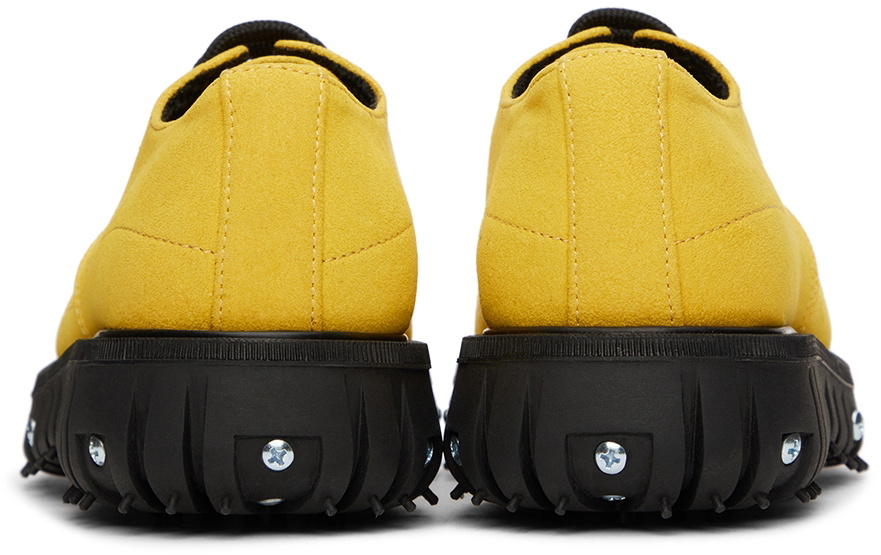 Phileo Kids Yellow Lace-Up Derbys
