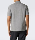 Canali Cotton and cashmere polo sweater