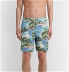Faherty - Long-Length Printed Swim Shorts - Multi
