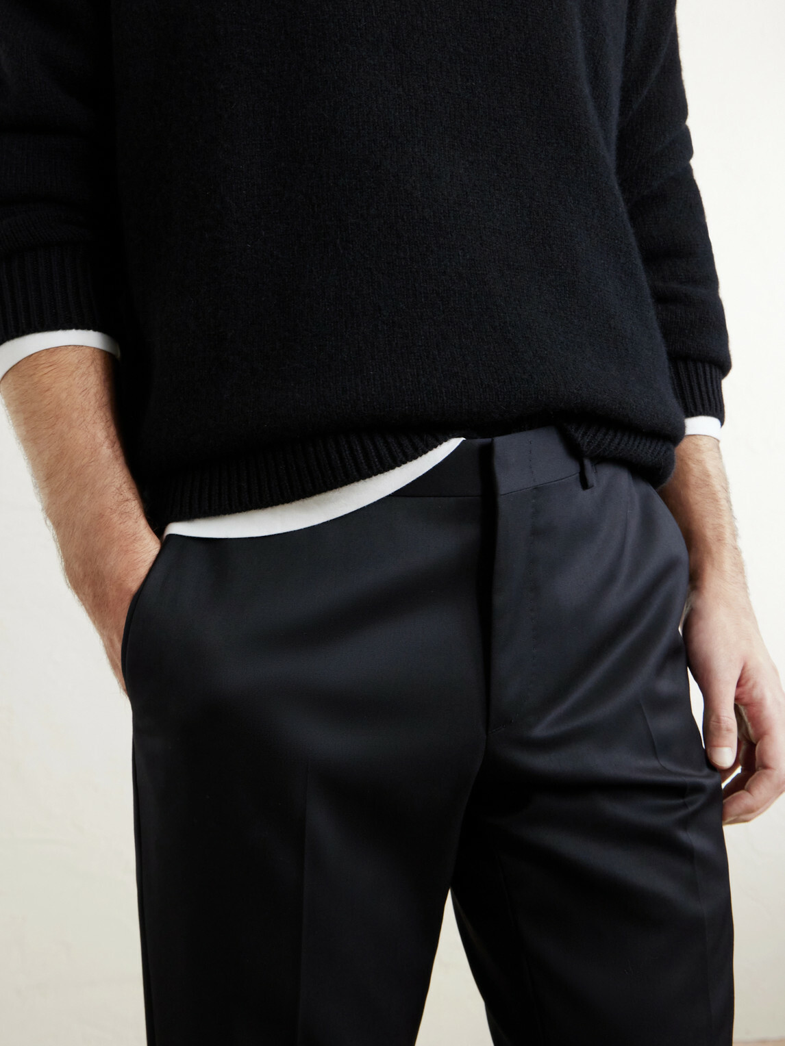 Brioni - Straight-Leg Super 220s Wool Trousers - Black
