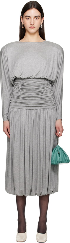 Photo: Nicklas Skovgaard Gray Lori Midi Dress