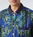 Dolce&Gabbana Printed silk twill shirt