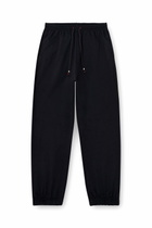 Diesel Sweatpants in peached cotton blend - Pants Mens in Black