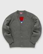 Kenzo Target Cardigan Grey - Mens - Zippers & Cardigans