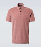 Brioni Cotton piqué polo shirt