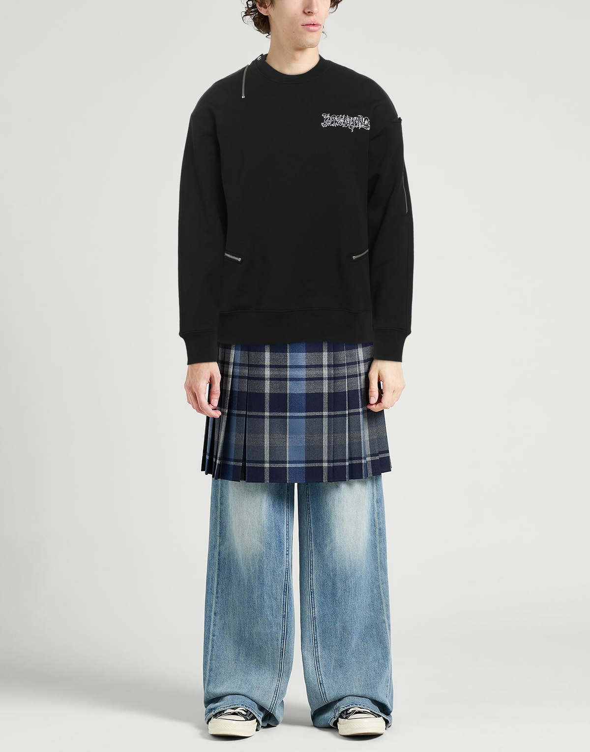 Moschino Mens Sweatshirt in Black