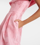 Rebecca Vallance Off-shoulder gown