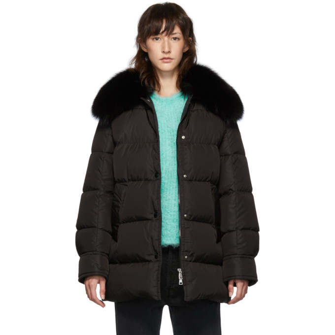 Moncler Black Down Mesange Jacket Moncler